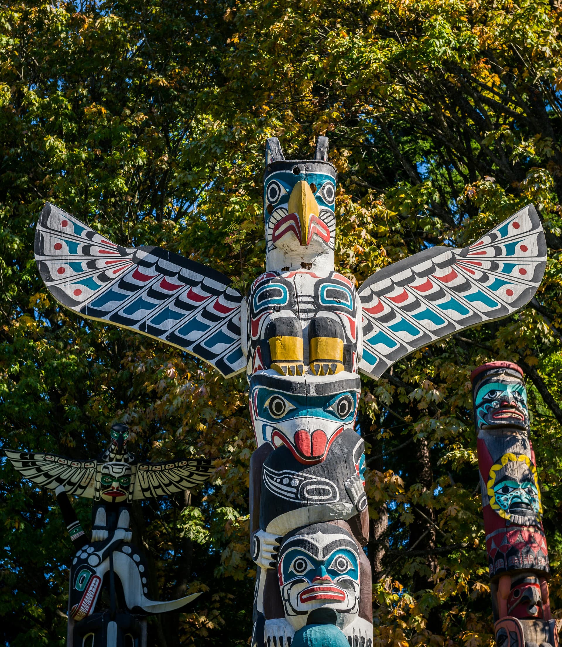 Tour en español en Vancouver - Stanley Park Totem Poles